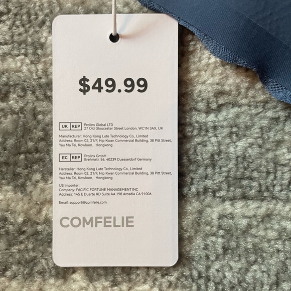 Blue Patterned Bra - Picture 5 of 5